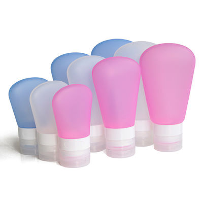 편리한 실리콘 여행 병 키트 부피 37ml / 또는 사용자 정의 89ml 샘플 무료 샘플