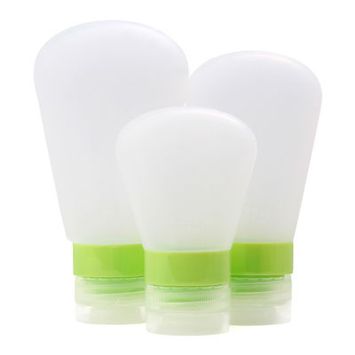 편리한 실리콘 여행 병 키트 부피 37ml / 또는 사용자 정의 89ml 샘플 무료 샘플
