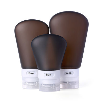 편리한 실리콘 여행 병 키트 부피 37ml / 또는 사용자 정의 89ml 샘플 무료 샘플