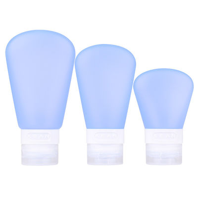 편리한 실리콘 여행 병 키트 부피 37ml / 또는 사용자 정의 89ml 샘플 무료 샘플