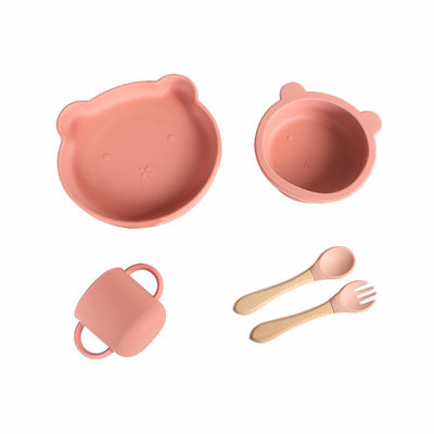 500g BPA 무료 실리콘 아이 베이비 먹이는 테이블웨어 클래식 디자인 스타일
