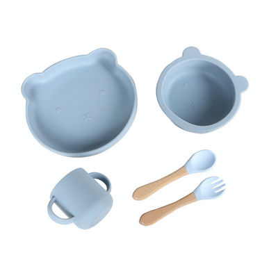 500g BPA 무료 실리콘 아이 베이비 먹이는 테이블웨어 클래식 디자인 스타일