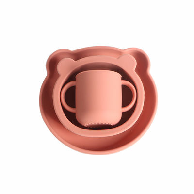 500g BPA 무료 실리콘 아이 베이비 먹이는 테이블웨어 클래식 디자인 스타일