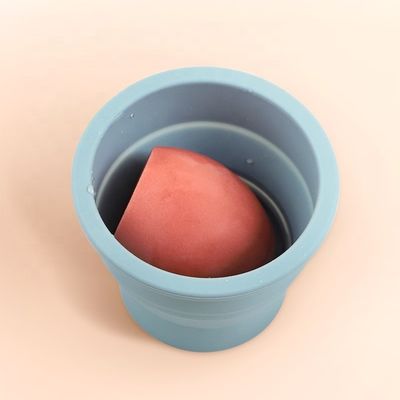 뷰티 계란 청소 도구 웰파인 실리콘 접이 브러쉬 뷰티 케어 클리너 컵