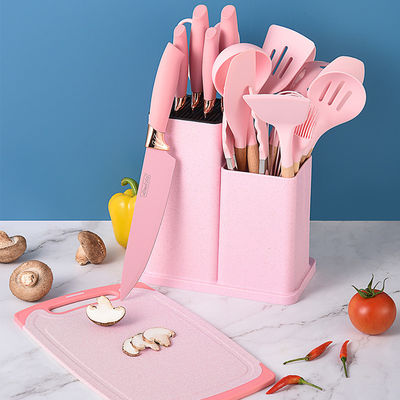 19 PCS 비 스틱 실리콘 주방용품 세트 당신의 부엌에 내구적인 요리 도구