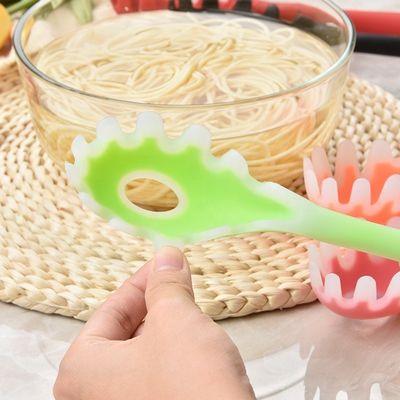 고착성 없는 휴대용 실리콘 파스타 스푼 에코 친화적 인 주방용품