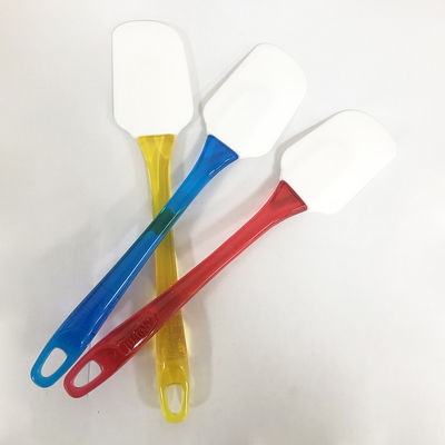 실리콘 혼합 크림 버터 스크래퍼 키트 번호 1 및 사용자 지정 로고와 함께 스파툴 케이크 도구
