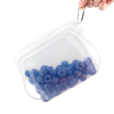 식품 등급 실리콘 요리 봉지 수질 및 재사용 용 보관용 1mm 두께